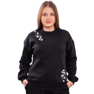 Floral Embroidered Milton Set